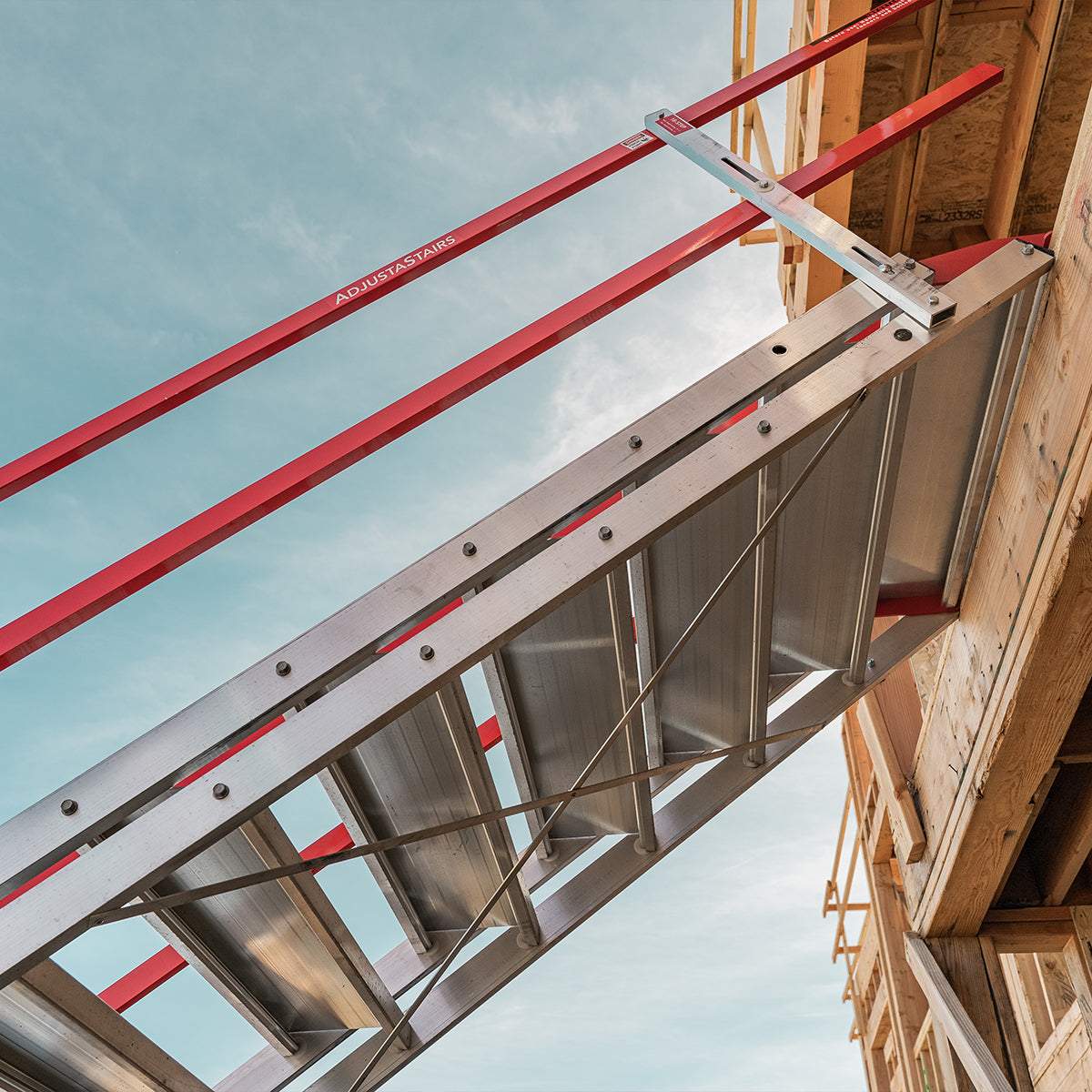 AdjustaStairs | Height-Adjustable Temporary Access Stairs