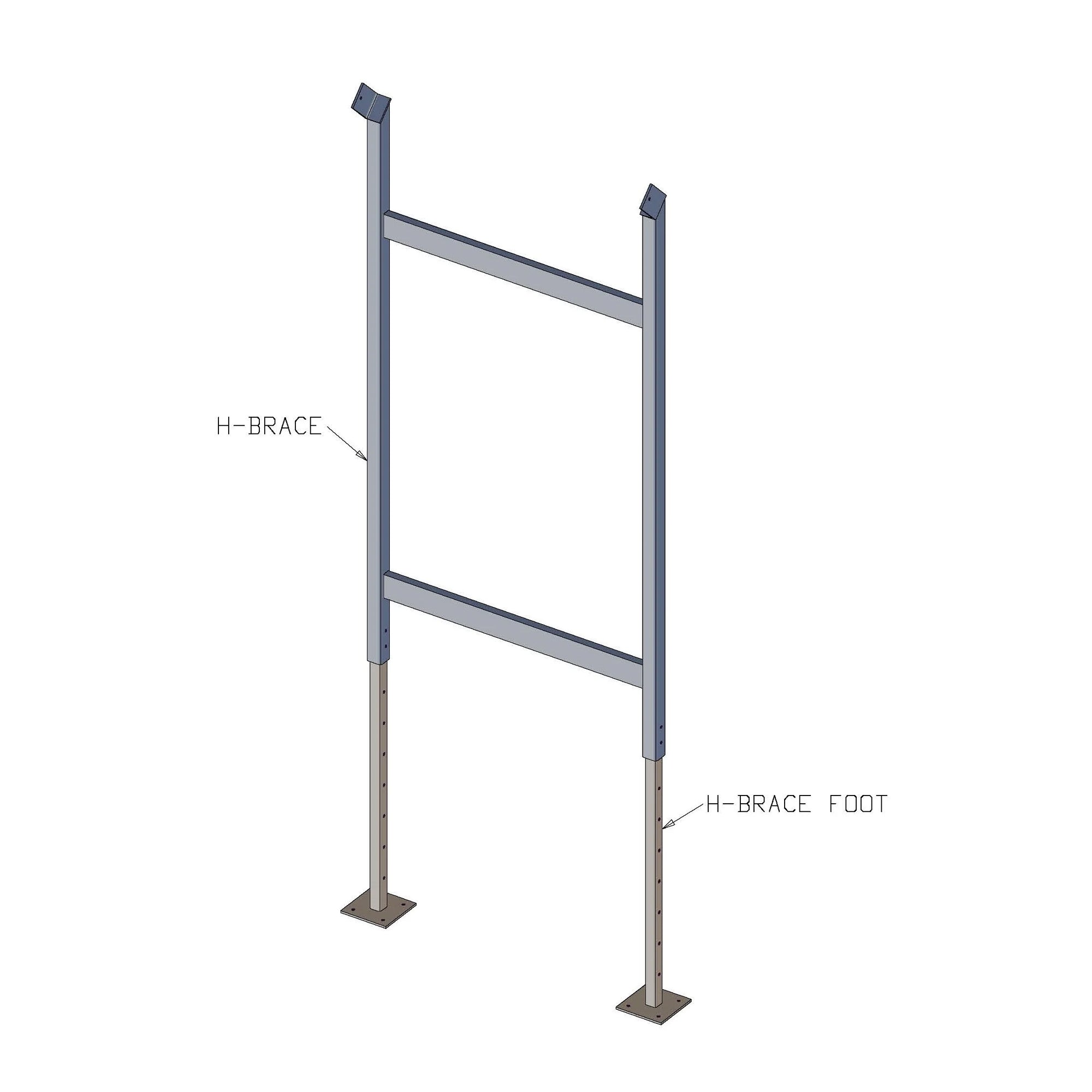 H-Brace | Stability Enhancement for AdjustaStairs