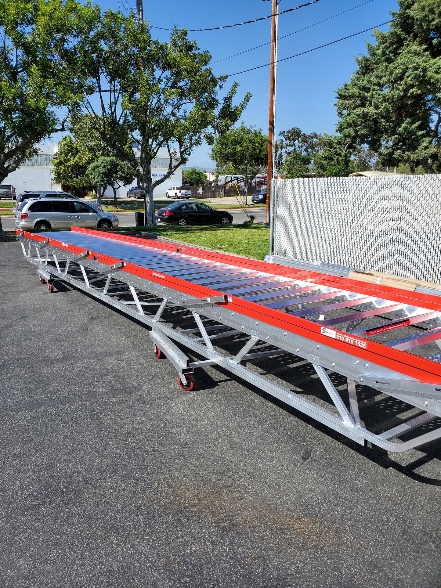 AdjustaStairs II | Temporary Stair Access for Elevated Heights (16’–32’)