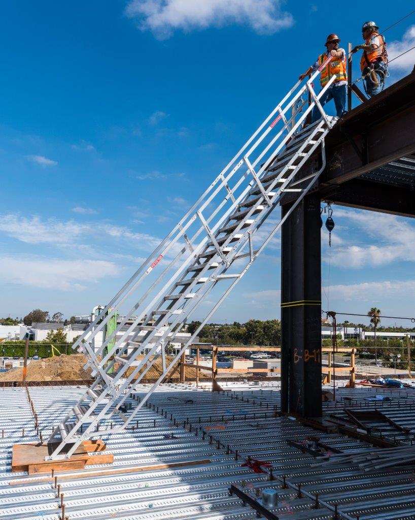 AdjustaStairs II | Temporary Stair Access for Elevated Heights (16’–32’)