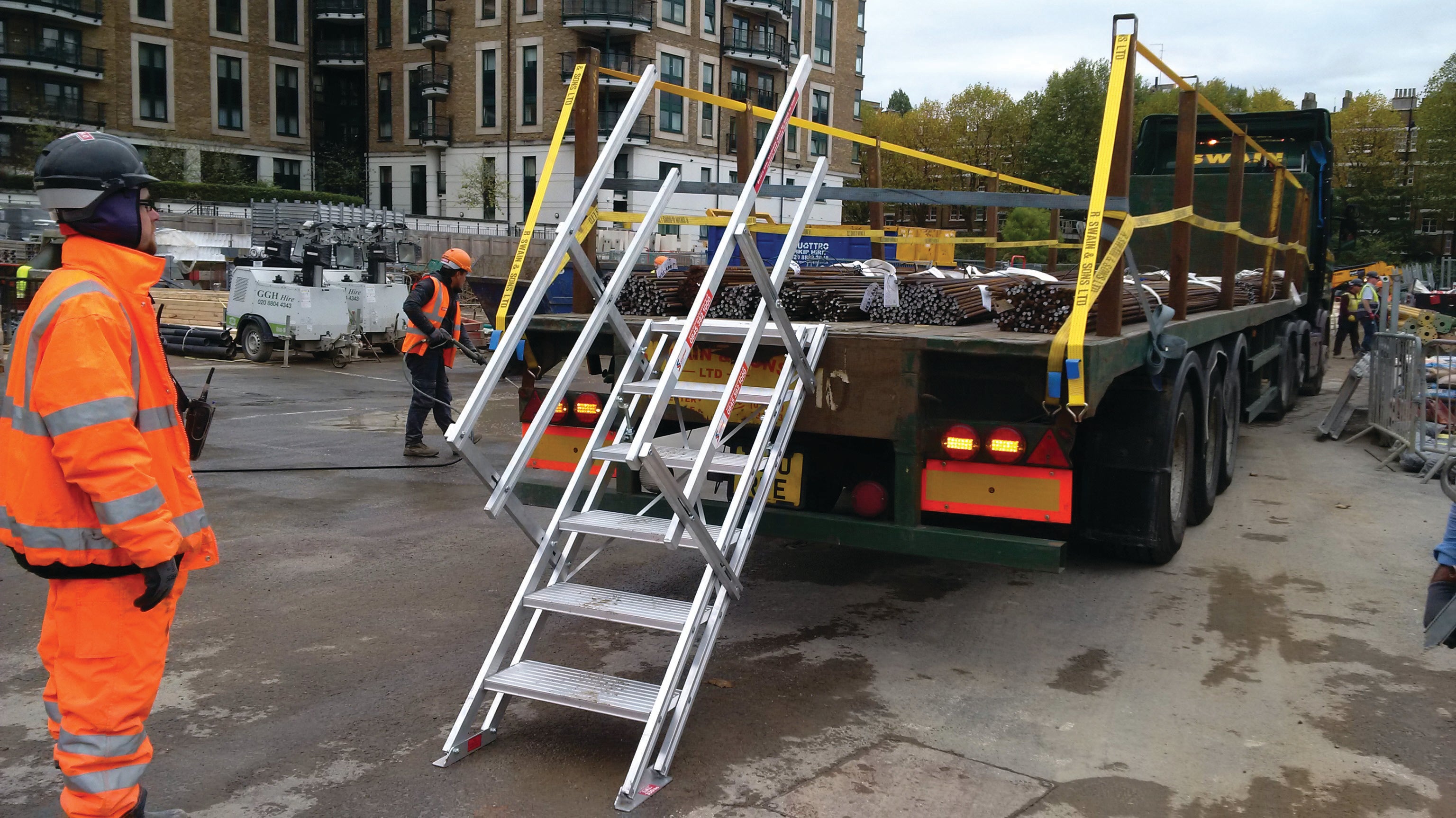 TruckStairs | 6-Step Portable Access Stair System