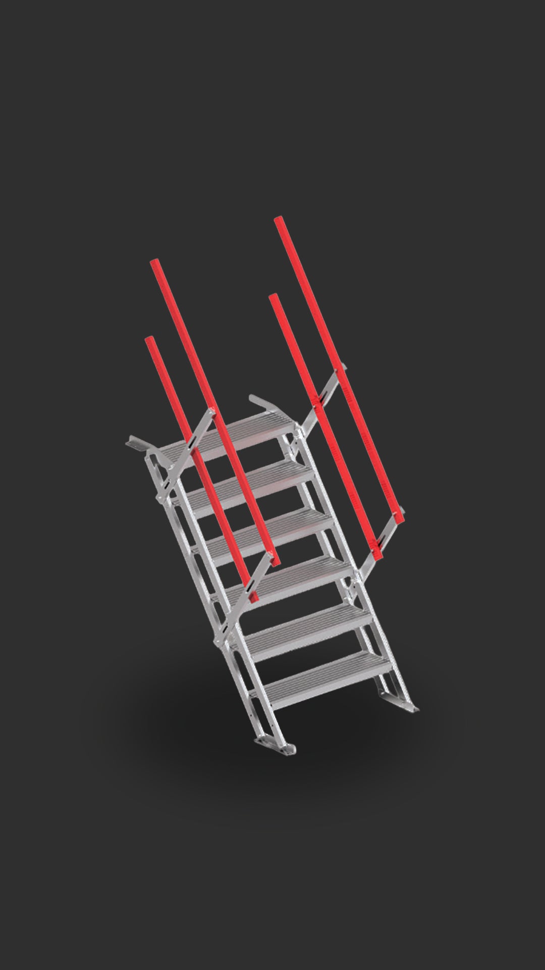 TruckStairs | 6-Step Portable Access Stair System