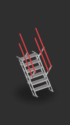 TruckStairs | 6-Step Portable Access Stair System-1