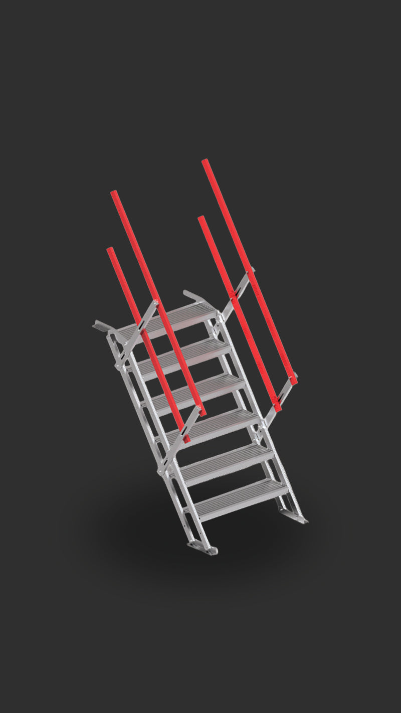 TruckStairs | 6-Step Portable Access Stair System-1