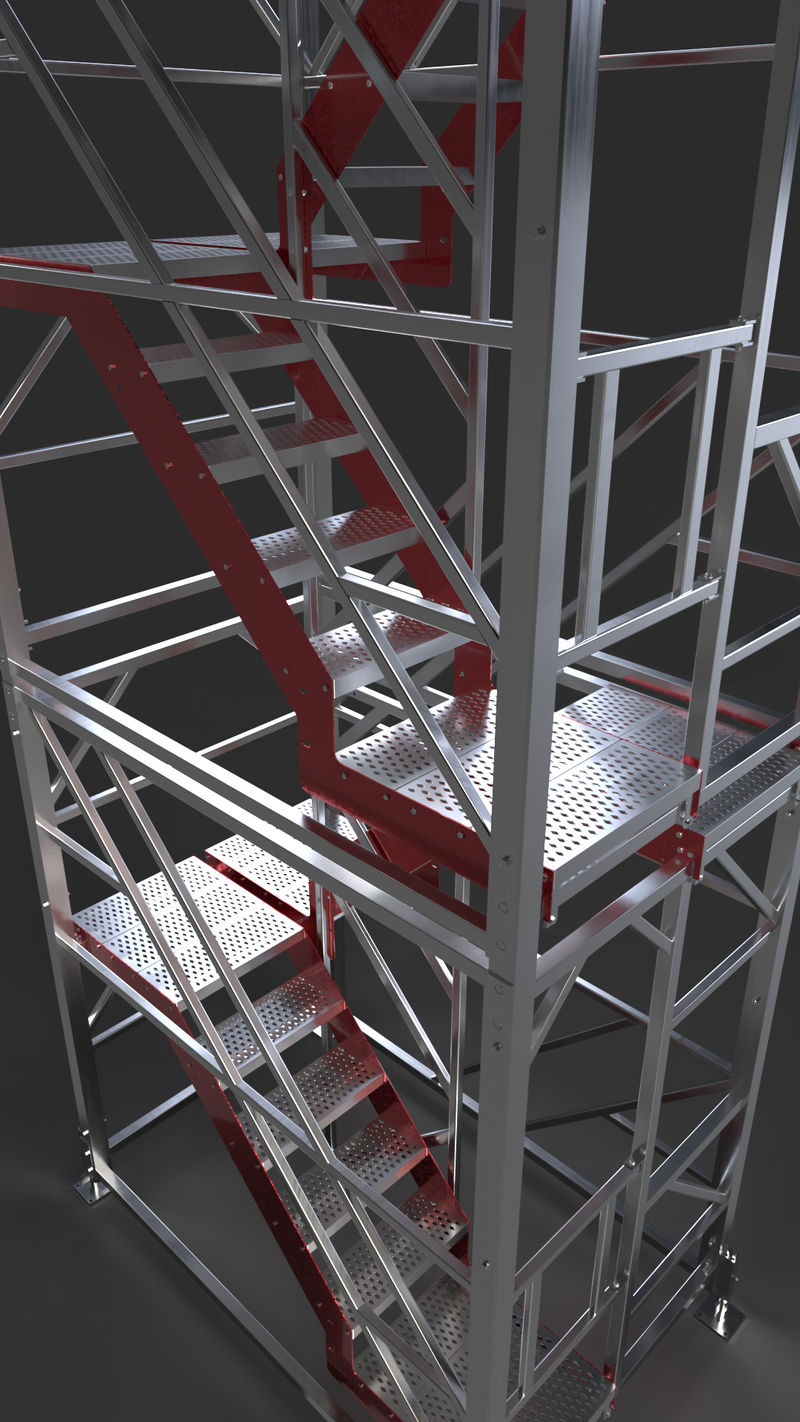 Z-Stack™ | Modular Stair Tower-2