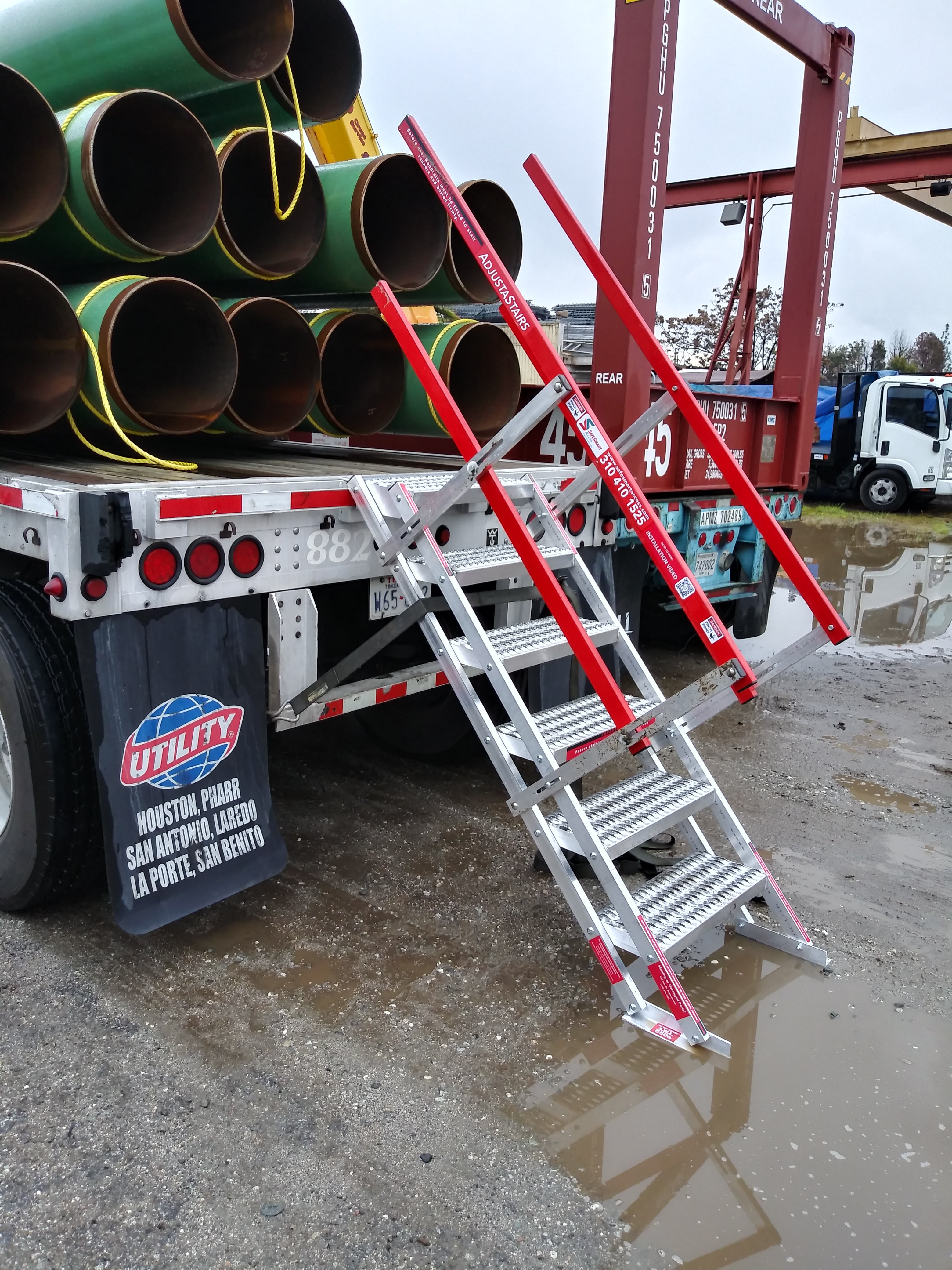 TruckStairs | 6-Step Portable Access Stair System-5