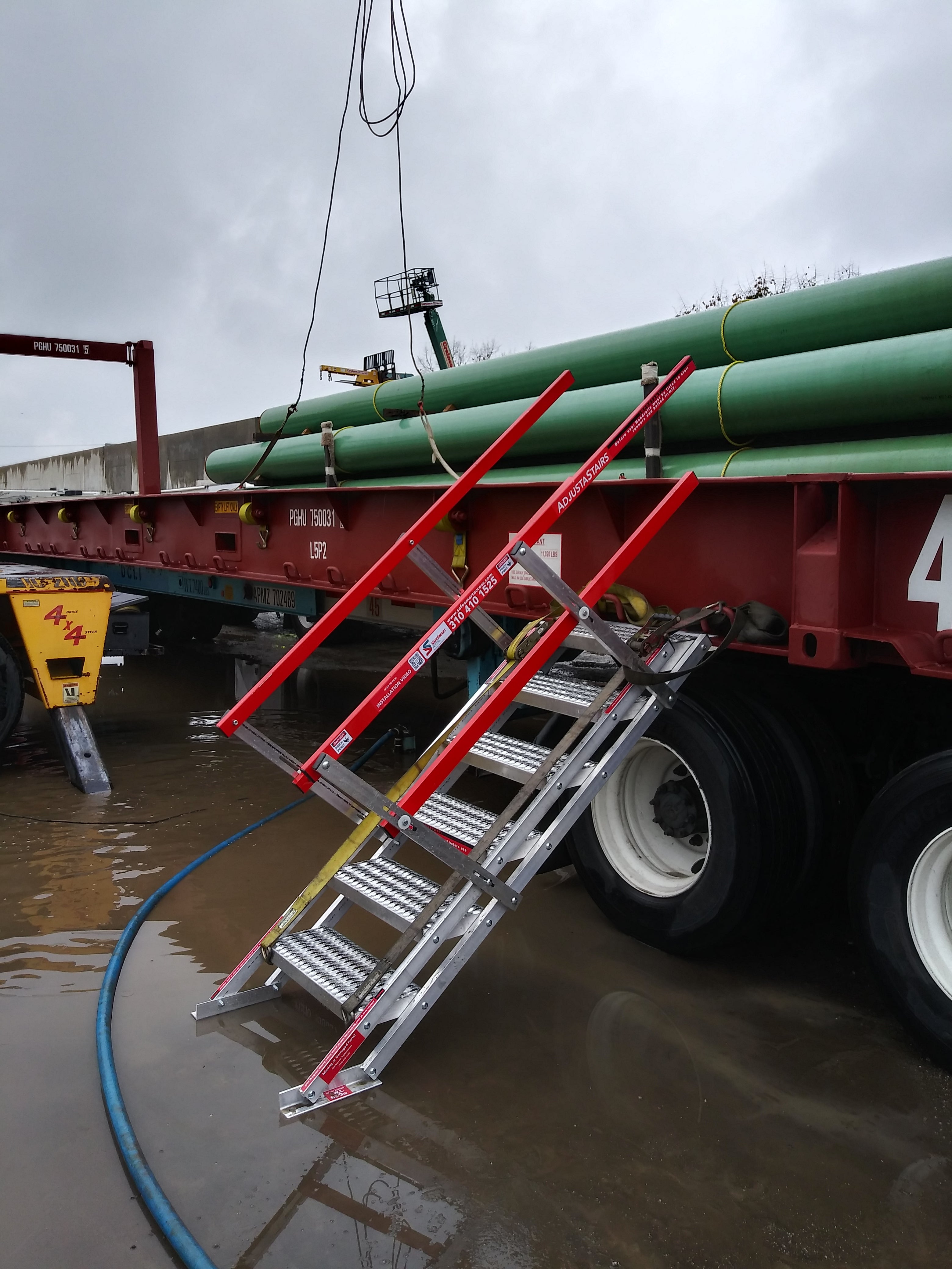 TruckStairs | 6-Step Portable Access Stair System-11